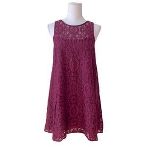 🎉HP🎉 Free People Lace Swing Dress, Sz XS